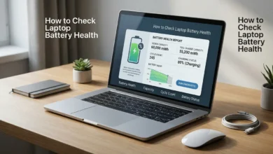 How to Check Laptop Battery Health