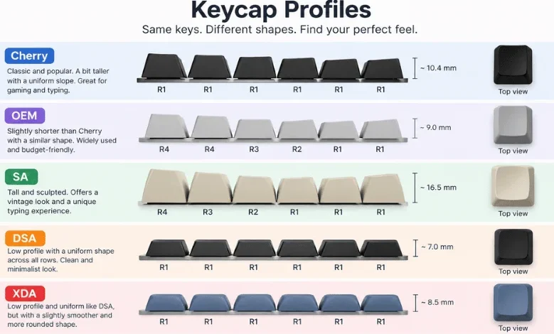 Keycap Profiles